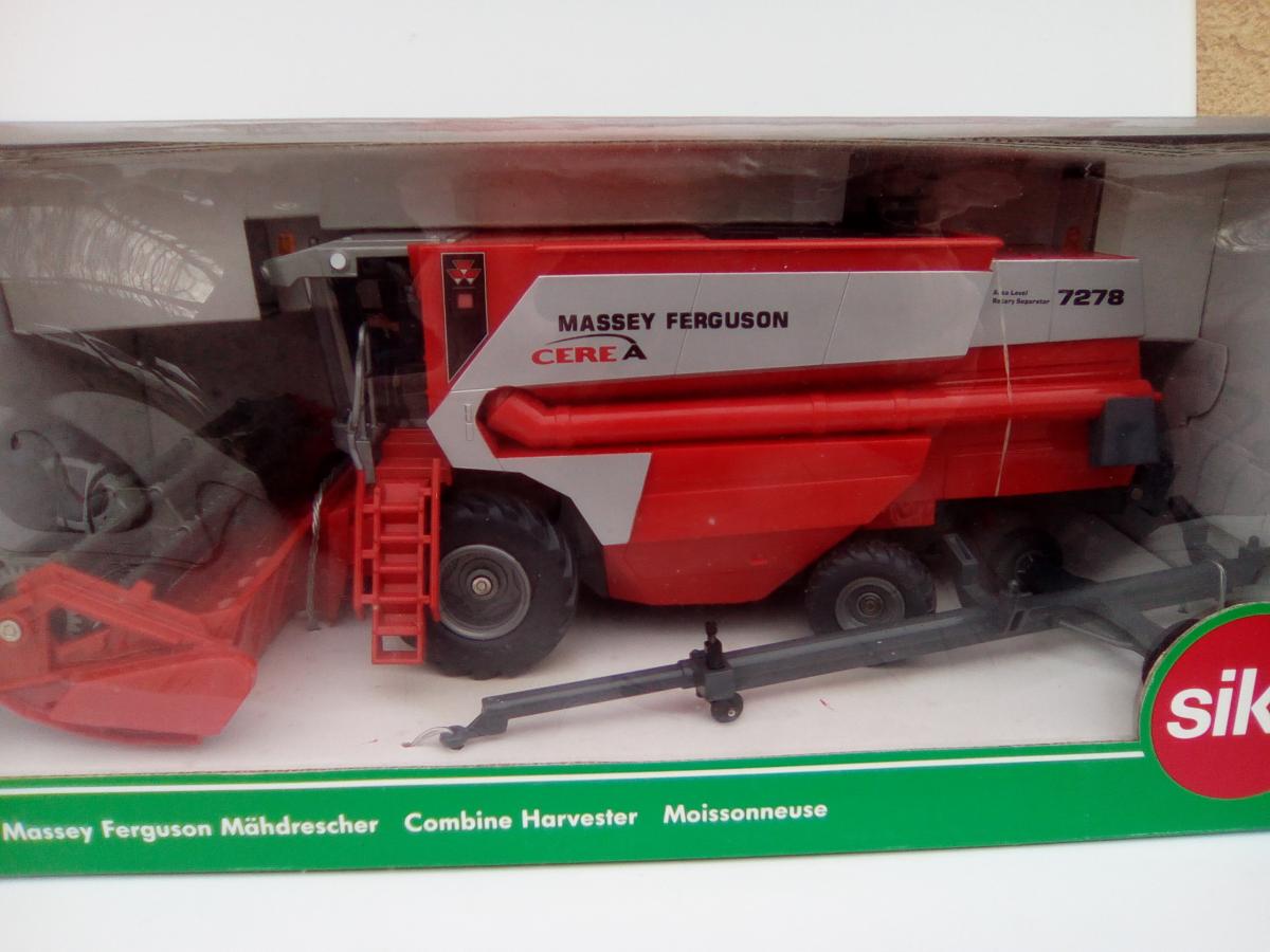 SIKU MOISSONNEUSE BATTEUSE MASSEY FERGUSON CERE A 7278