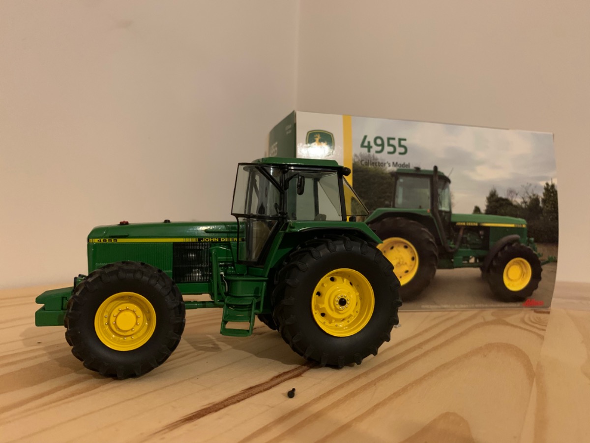 John-Deere 4955 occasion - Schuco 1/32 - Tracteurs simples - UniversMini