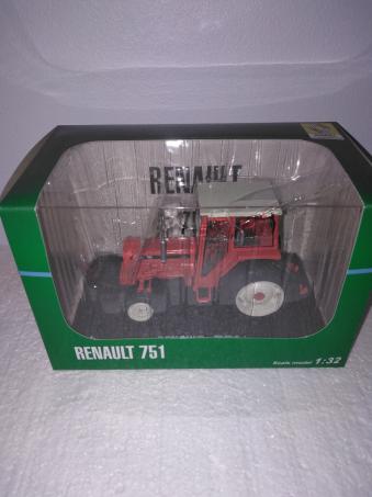 Tracteur Miniature Renault 751 pour tracteur ancien