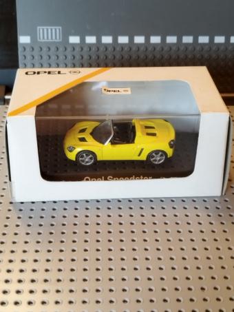 SCHUCO 1/43 OPEL SPEEDSTER boite OPEL