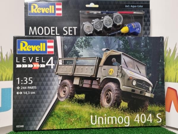 Set Unimog 404 S (maquette)